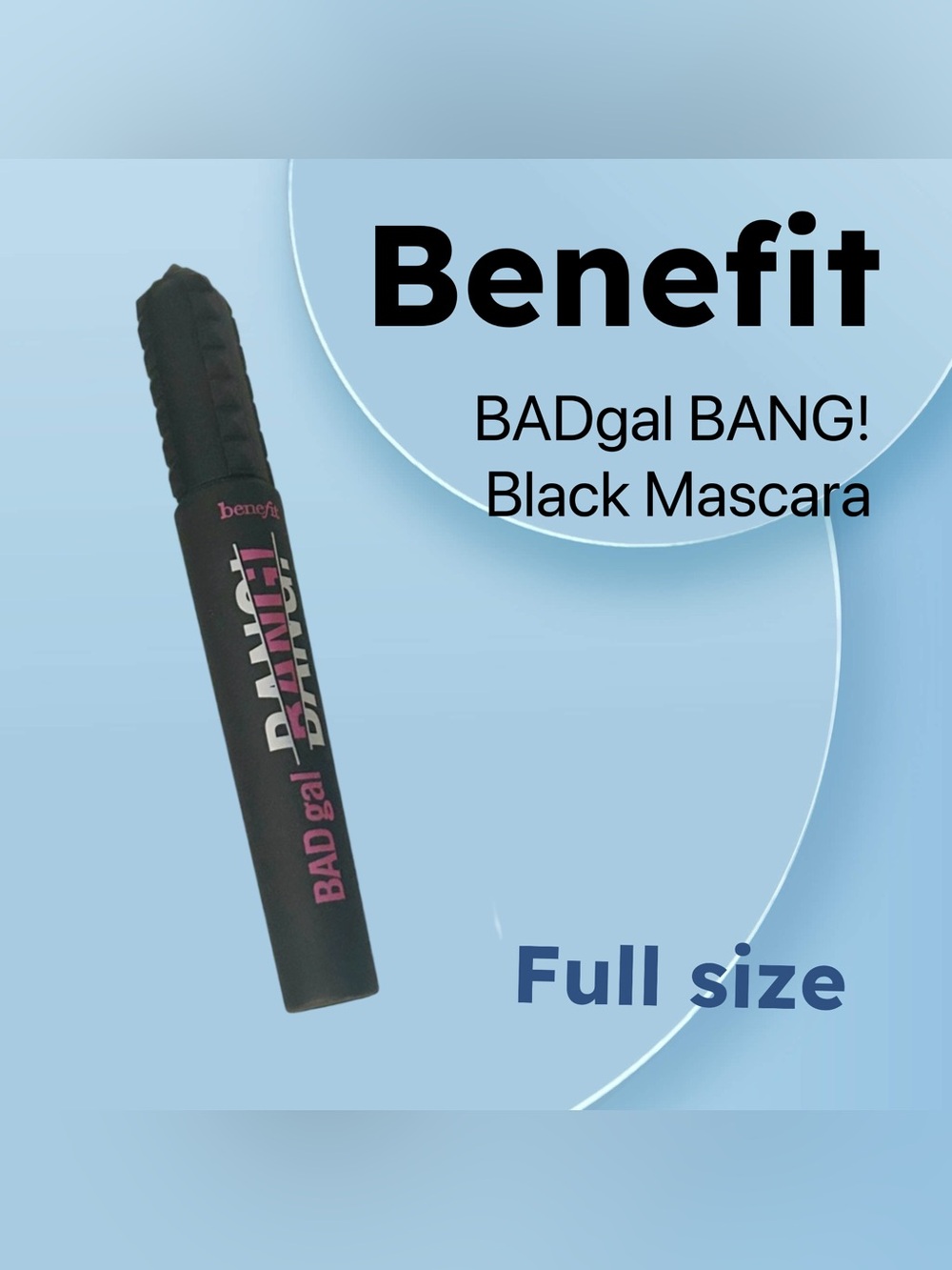 🇺🇸🆕NIB BENEFIT |FULL| Volumizing long wearing BADgal Intense Black Mascara
